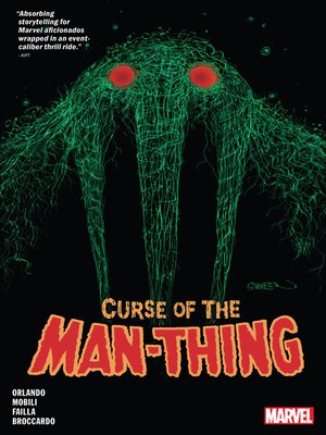 cover image of Curse Of The Man-Thing